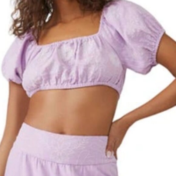 new Free People 2-PIECE Lotus Maxi Skirt AND Top Set 100% COTTON 252 - Picture 6 of 9